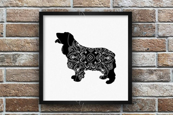 Cocker Spaniel Dog Mandala