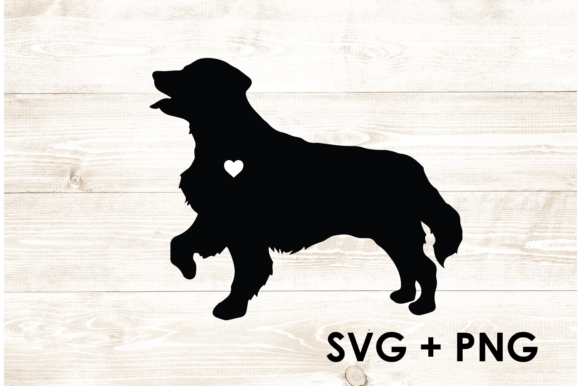 Golden Retriever Dog Silhouette