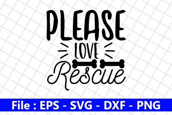 Love Rescue Embroidery Design