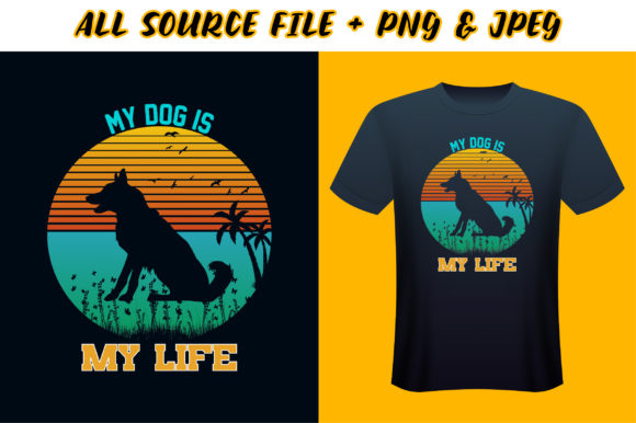 My Dog is My LFE T-shirt Design