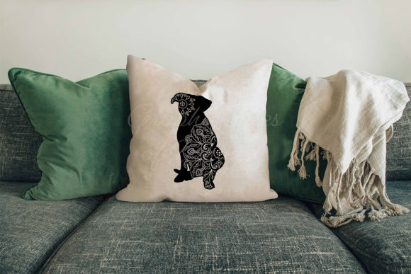 Pitbull Terrier Dog Mandala