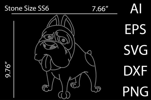 Puppy Dog Rhinestone Templates